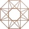 Ekena Millwork Guardian Wood Fretwork Pierced Ceiling Medallion, Wood (Paint Grade), 32"OD x 12 1/2"ID x 3/8"T CMWP32X32X0375GDMF - alternate 1